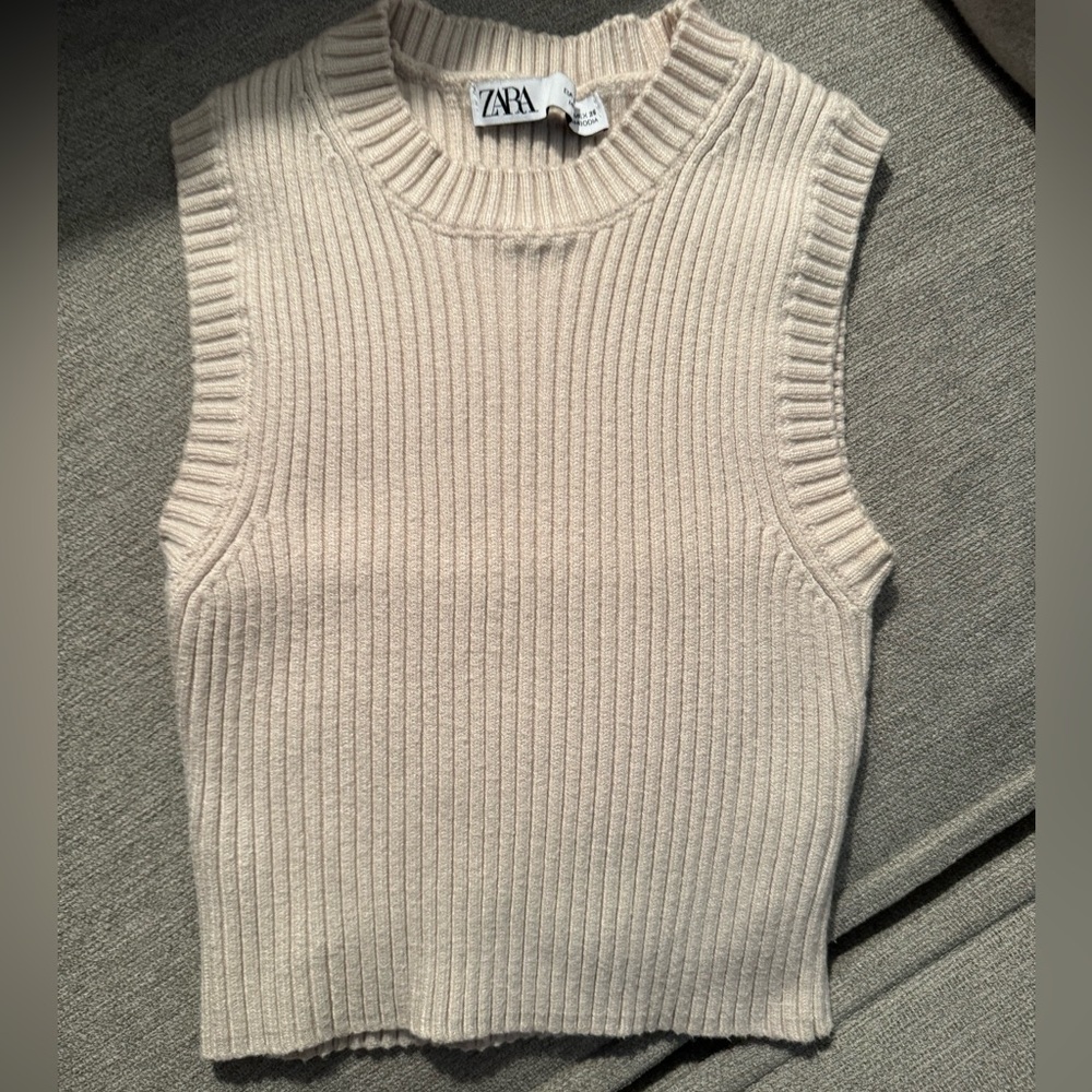 ZARA Cream Top